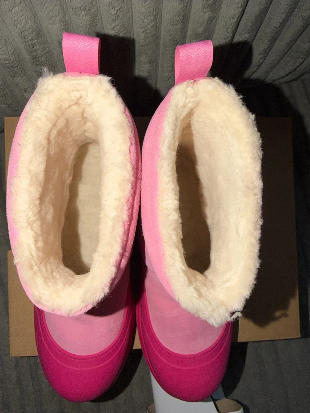 UGG Kids Pink & Fuchsia Waterproof Boots